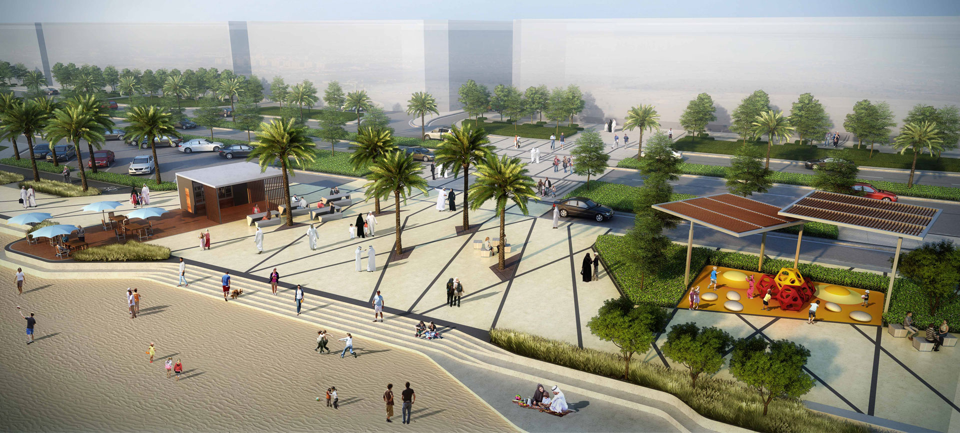 مشروع تطوير شاطئ الشارقة