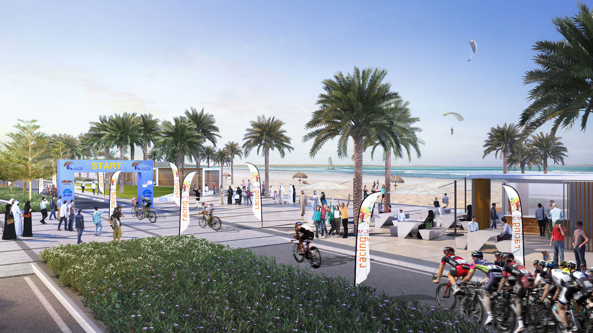 مشروع تطوير شاطئ الشارقة